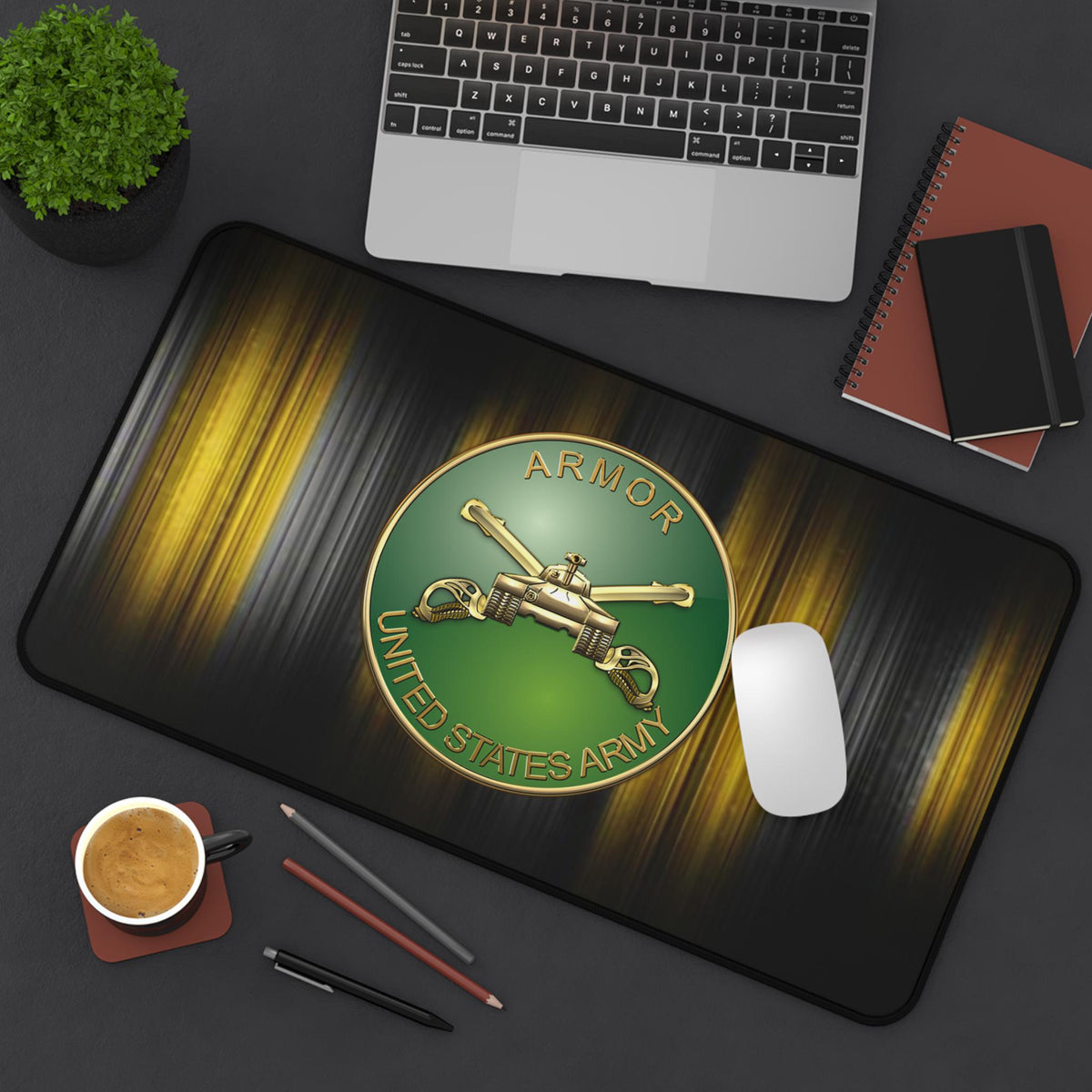 U.S. Army Armor Branch Desk Mat