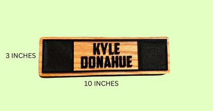 Personalized Wooden Wall Hanging Name Plate