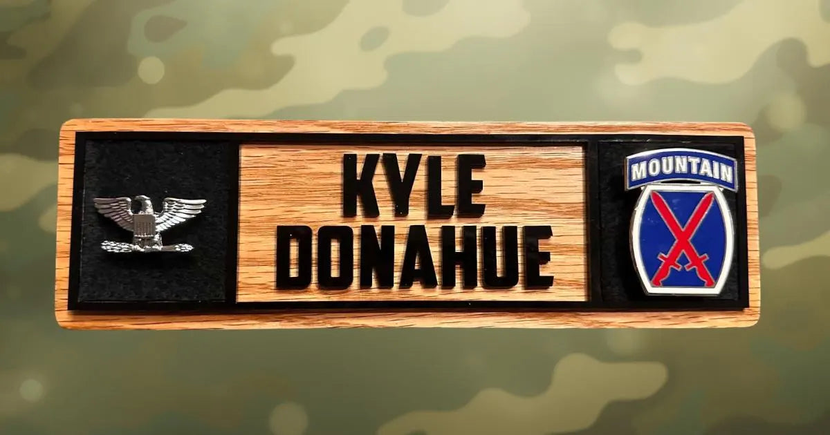 Personalized Wooden Wall Hanging Name Plate