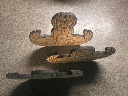 U.S. Army EOD Badge Wooden Wall Hangings