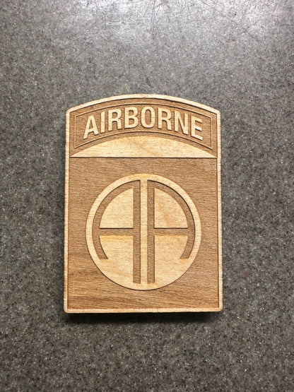 U.S. Army Wooden Patch Wall Hangings
