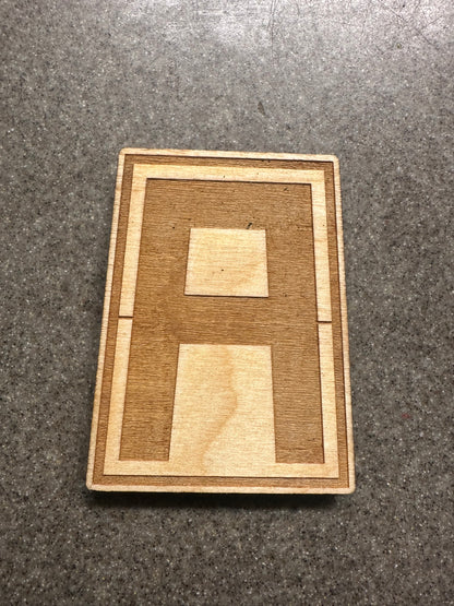 U.S. Army Wooden Patch Wall Hangings