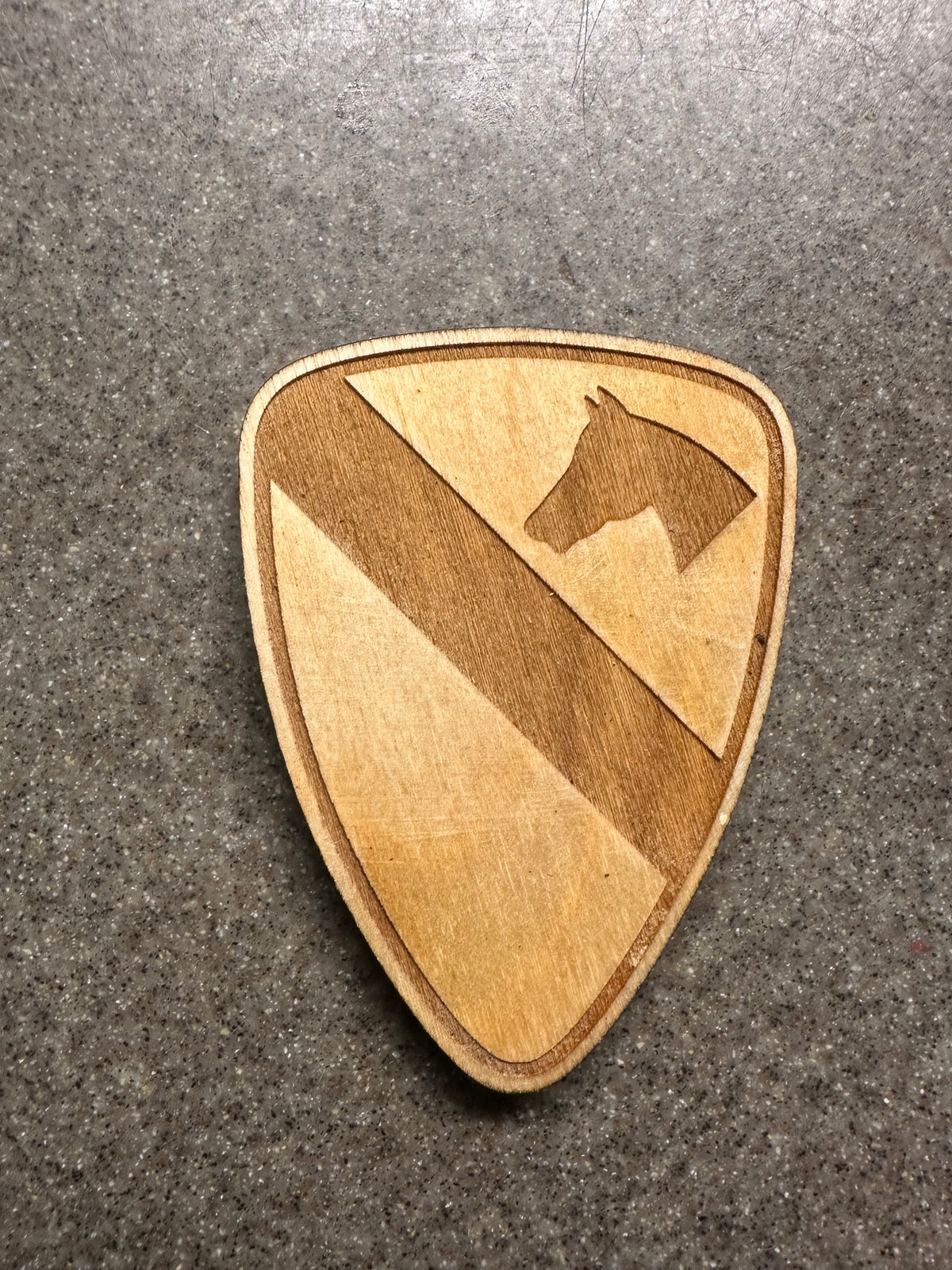 U.S. Army Wooden Patch Wall Hangings