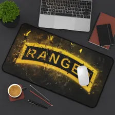 U.S. Army Ranger Tab Desk Mat