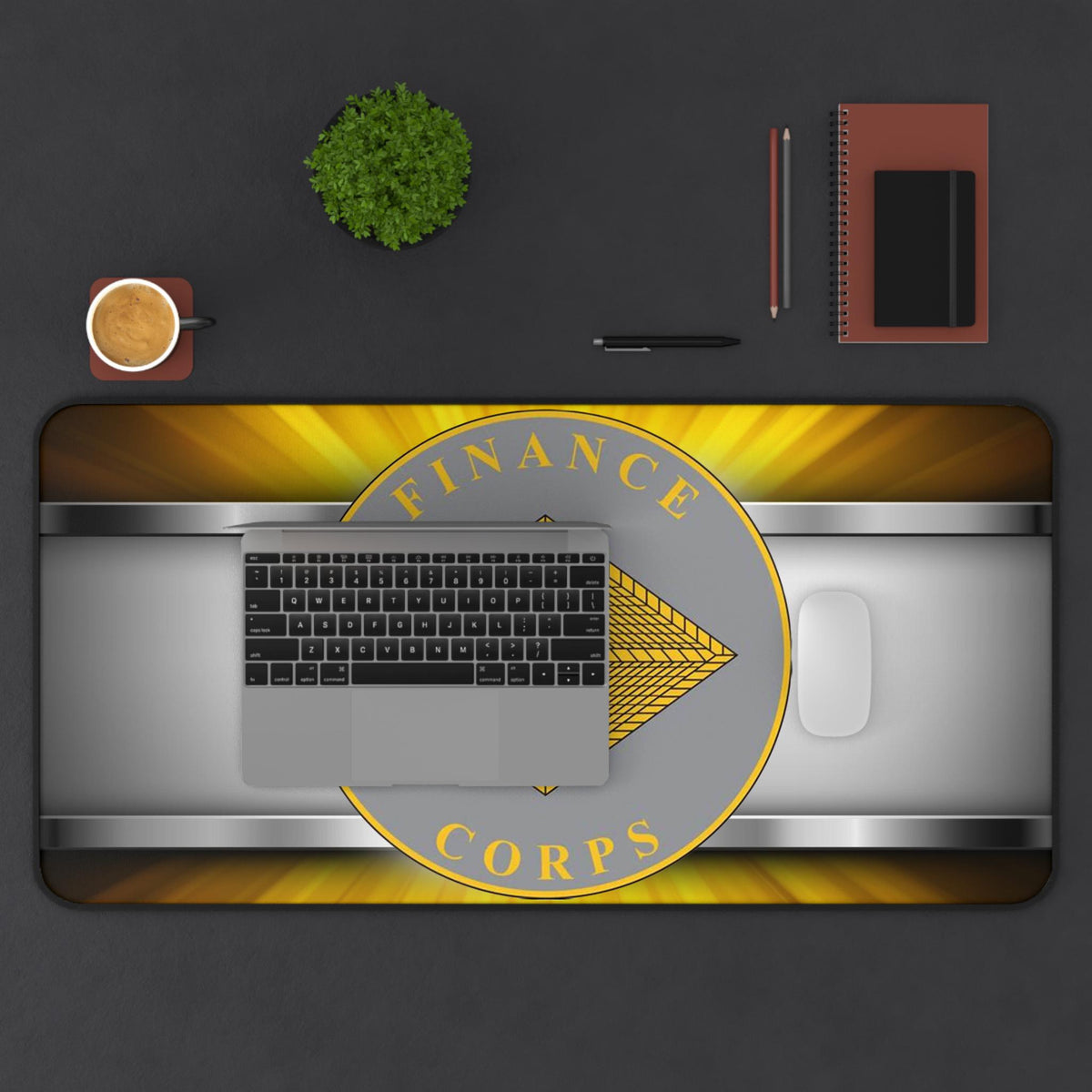 U.S. Army Finance Corps Desk Mat