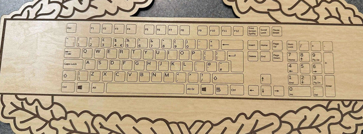 Keyboard Warrior Wall Hanging