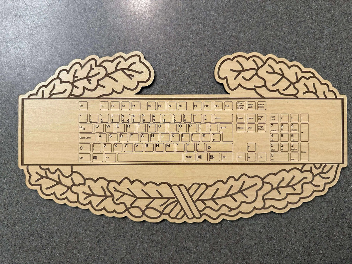 Keyboard Warrior Wall Hanging