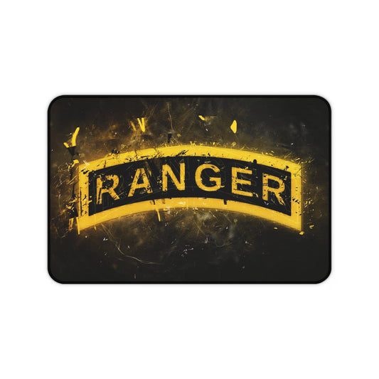 U.S. Army Ranger Tab Desk Mat